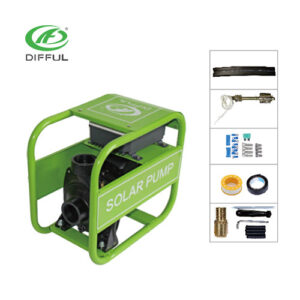 Bomba centrífuga de superficie con energía solar DC 72V