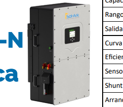 Batería de litio Sol-Ark 60K-3P-480V-N