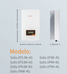 Inversor Monofásico Solis-1P(2.5-6)K-4G